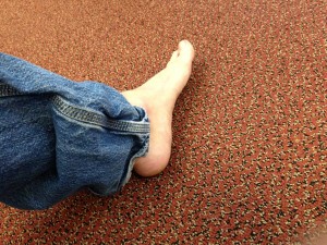 My Caucasian Foot